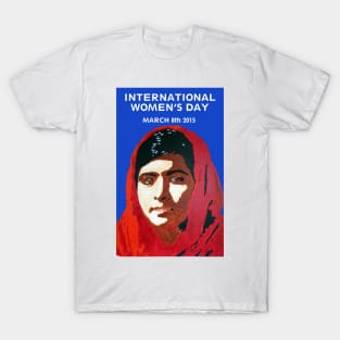 MALALA INTERNATIONAL WOMEN'S DAY T-Shirt